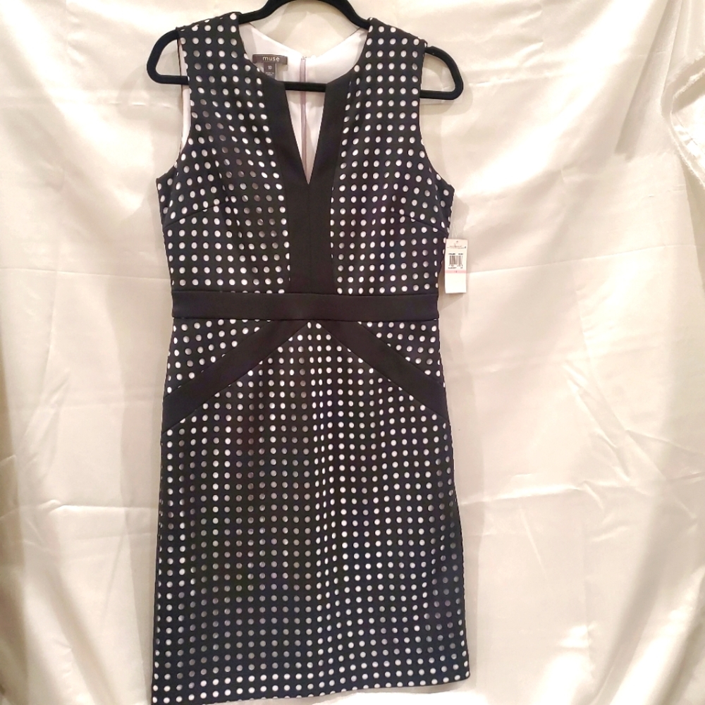 MUSE Polka Dot Dress